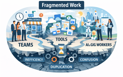 The Future of Work Isn’t Remote or Hybrid — It’s Fragmented (and What That Means for Small Businesses)
